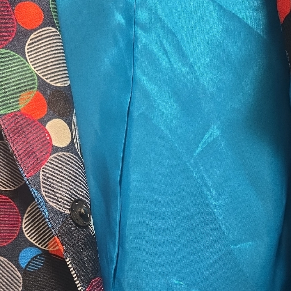 Anne Klein Multicolored Patterned Jacket - image 8